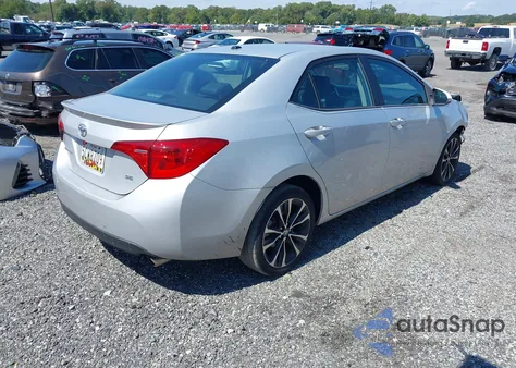 2017 Toyota Corolla Se z USA, uszkodzony, nr VIN 2T1BURHE7HC877006
